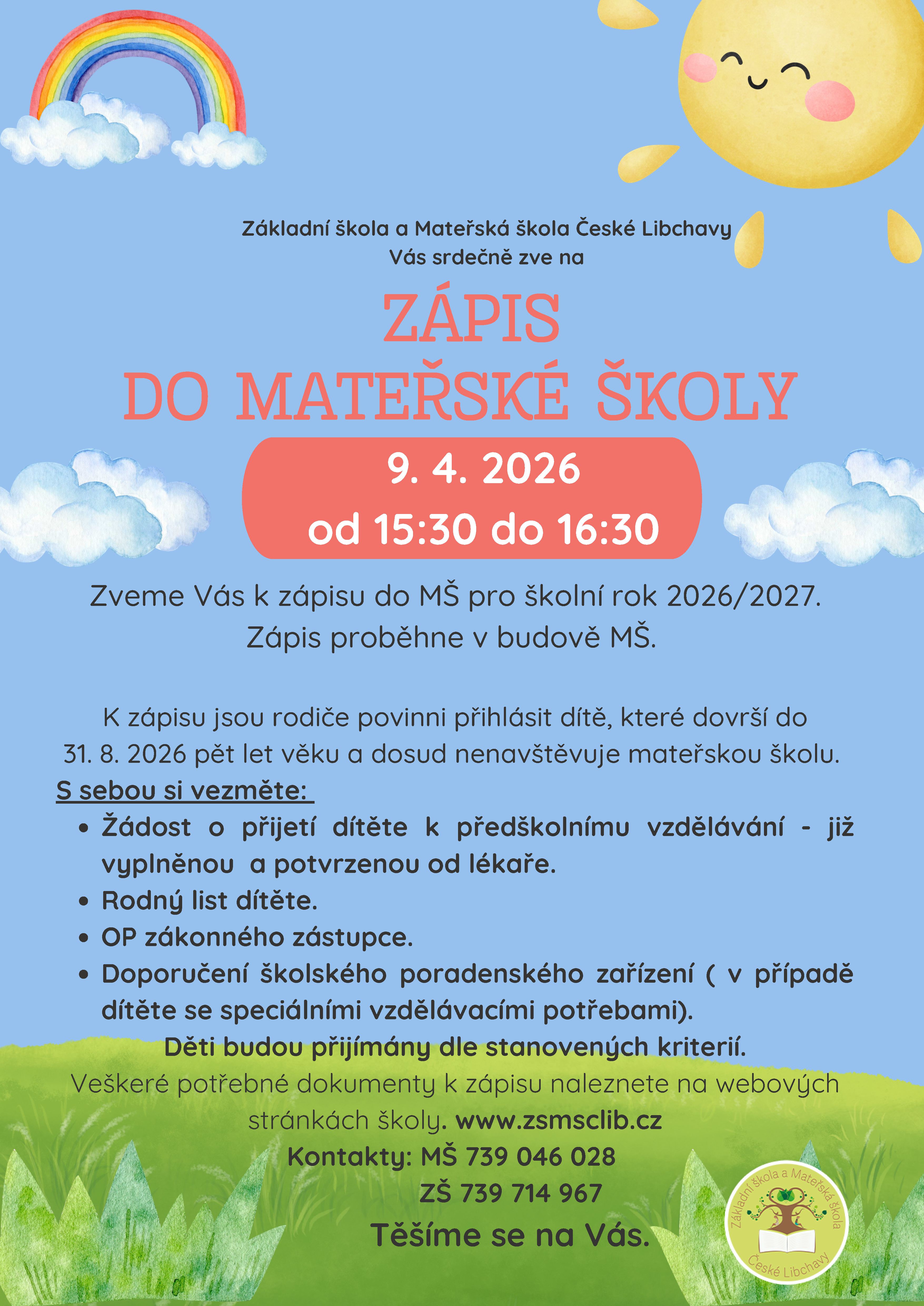 Plakát Den otevřených dveří a zápis Stránka 3